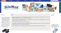 Desktop Screenshot of glomedhealthcare.com